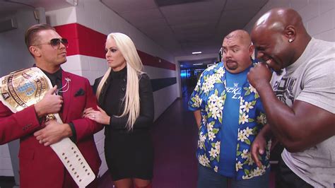 fluffy wwe|Gabriel Iglesias and Apollo Crews have a laugh at The .